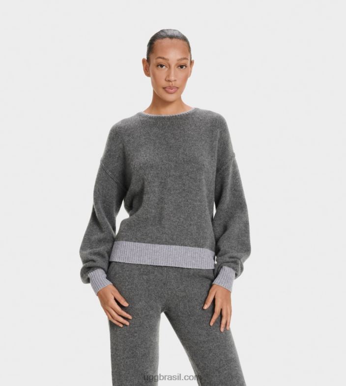 carvão 4VTTD1158 UGG mulheres renata suéter cashmere