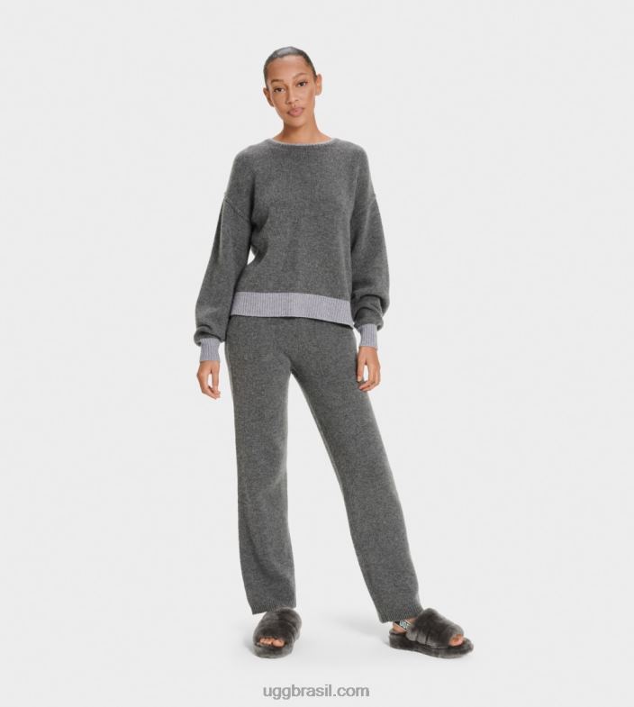 carvão 4VTTD1158 UGG mulheres renata suéter cashmere