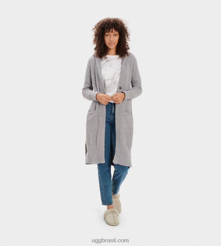 cinza 4VTTD1044 UGG mulheres cardigã judith