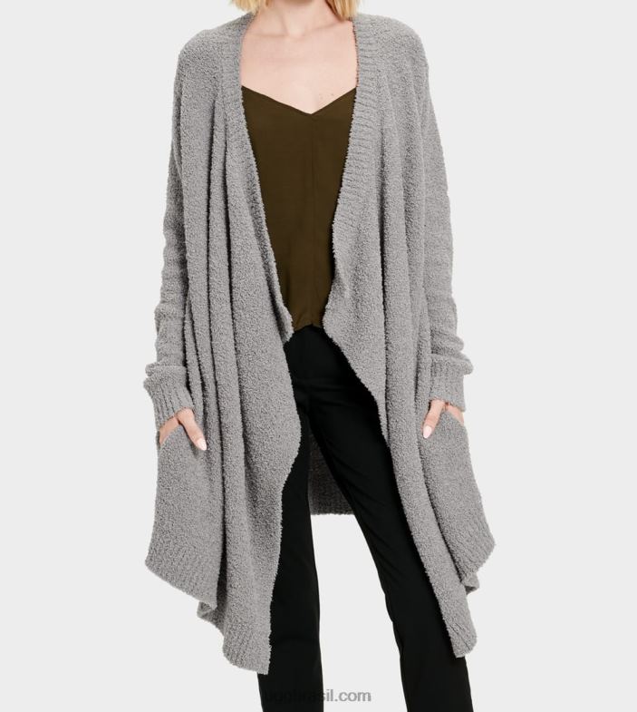 cinza 4VTTD1179 UGG mulheres cardigã foebe