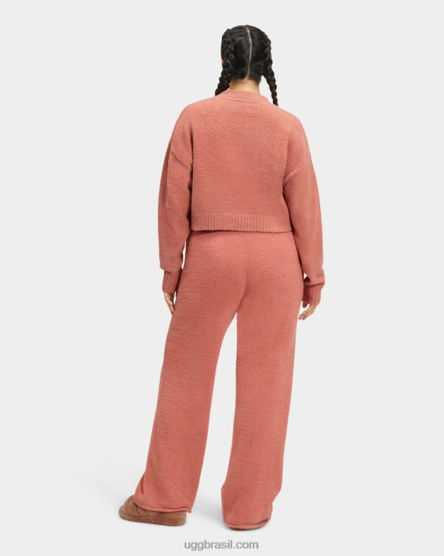 coral do deserto 4VTTD156 UGG mulheres cardigã cropped nyomi