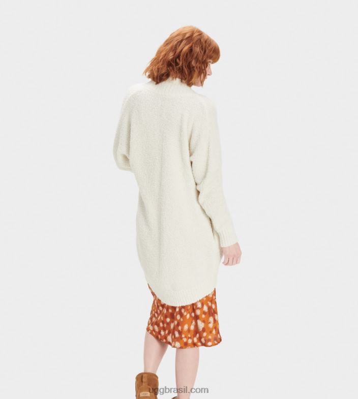 creme 4VTTD1041 UGG mulheres casaco fremont