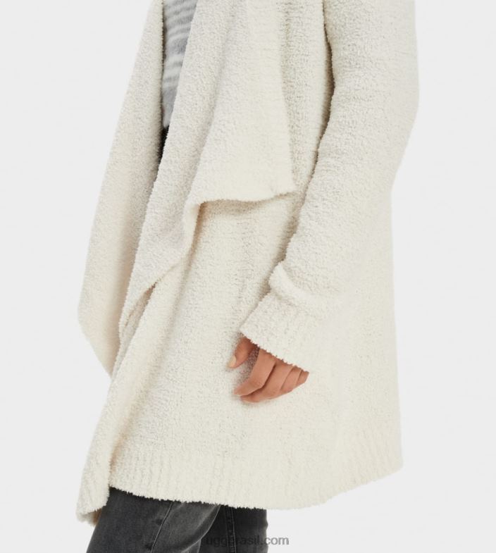 creme 4VTTD1181 UGG mulheres cardigã foebe