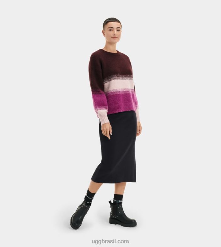 jacarandá multi 4VTTD2261 UGG mulheres suéter de gola alta alessa