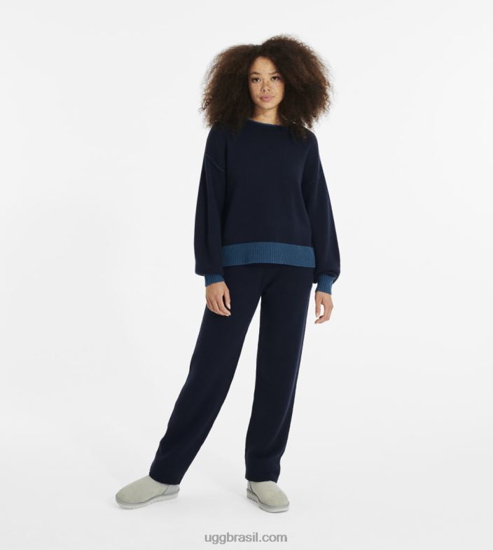 marinha 4VTTD131 UGG mulheres renata suéter cashmere