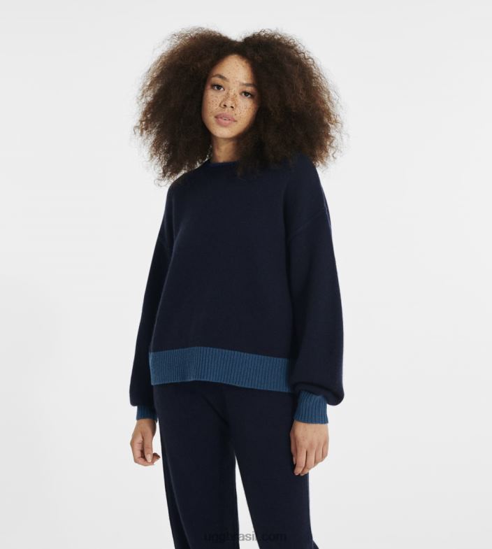 marinha 4VTTD131 UGG mulheres renata suéter cashmere