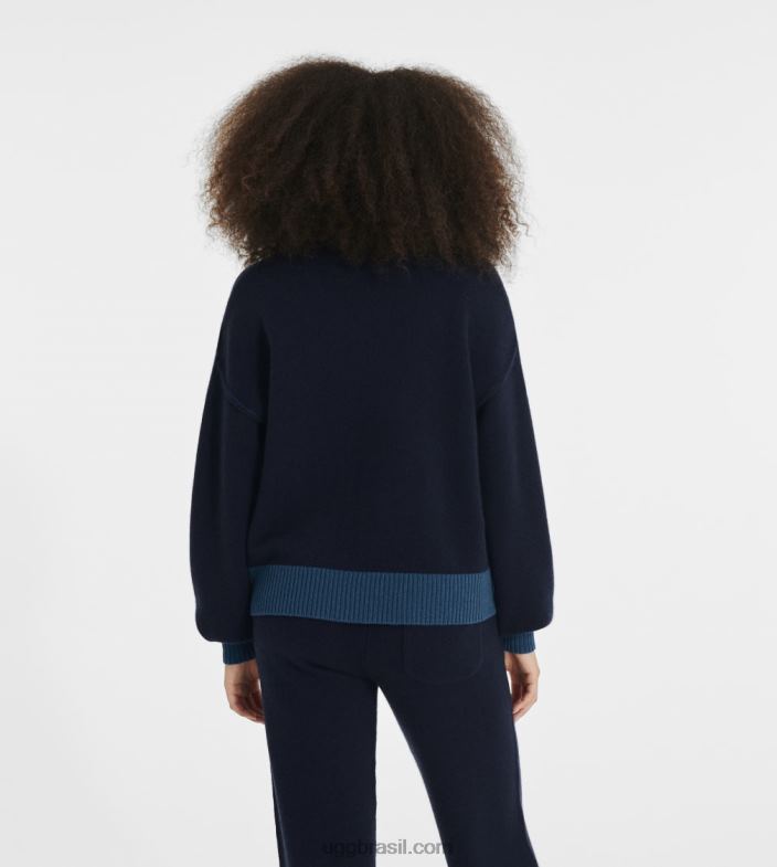 marinha 4VTTD131 UGG mulheres renata suéter cashmere