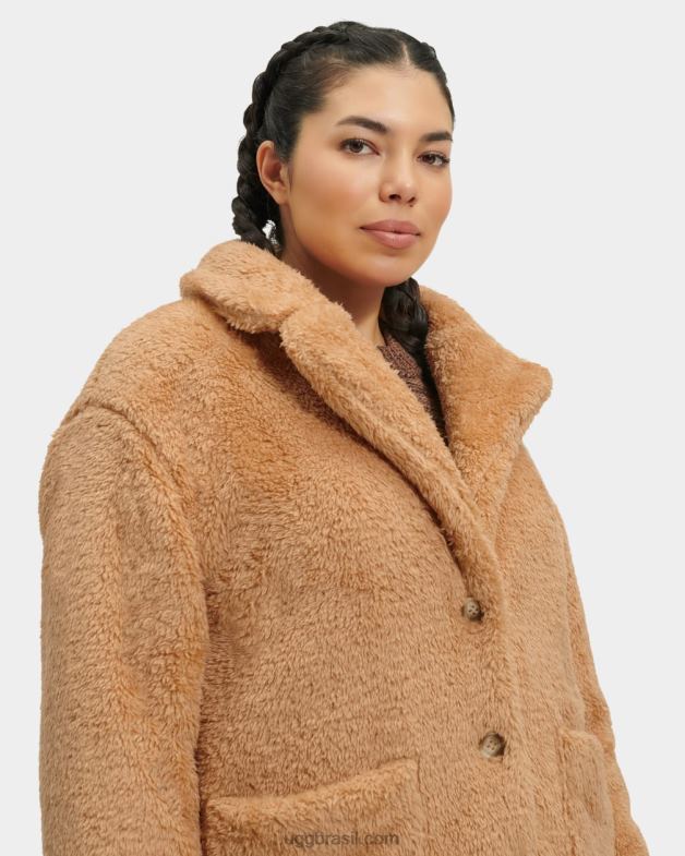 oolong 4VTTD1162 UGG mulheres cardigã de viagem shailee sherpa