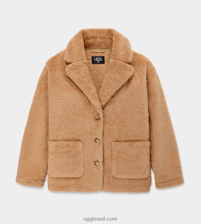 oolong 4VTTD1162 UGG mulheres cardigã de viagem shailee sherpa