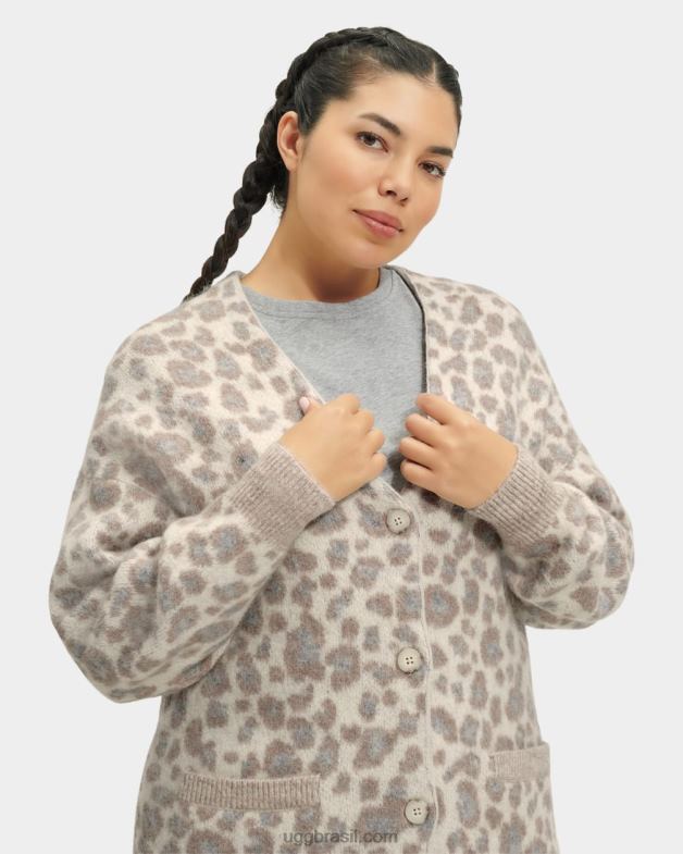 pantera creme 4VTTD87 UGG mulheres tomara cardigã oversized