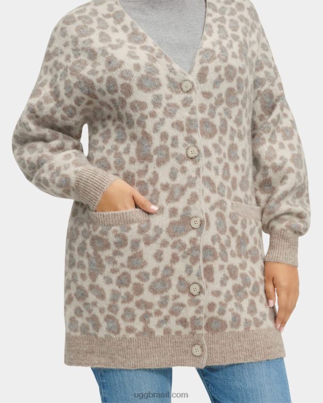 pantera creme 4VTTD87 UGG mulheres tomara cardigã oversized