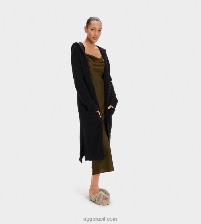 preto 4VTTD1046 UGG mulheres cardigã judith
