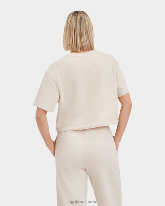 Antiguidade 4VTTD2152 UGG mulheres teagin top de manga curta