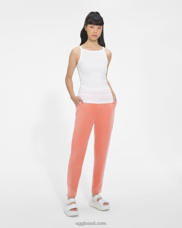 branco 4VTTD1209 UGG mulheres tanque com nervuras rory