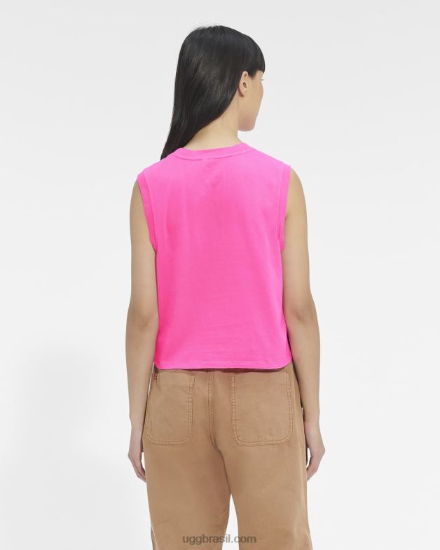 caramelo rosa 4VTTD127 UGG mulheres tanque de músculo soni