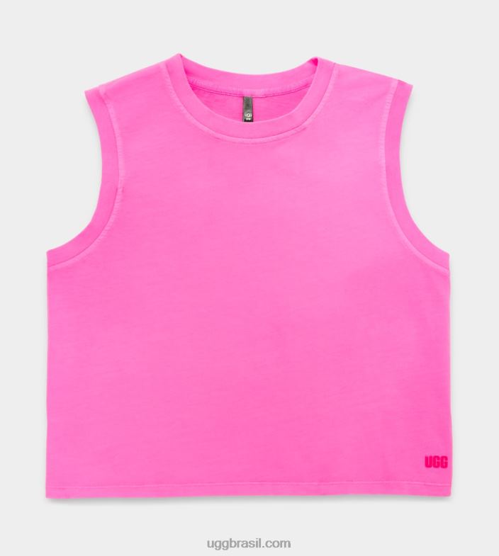 caramelo rosa 4VTTD127 UGG mulheres tanque de músculo soni