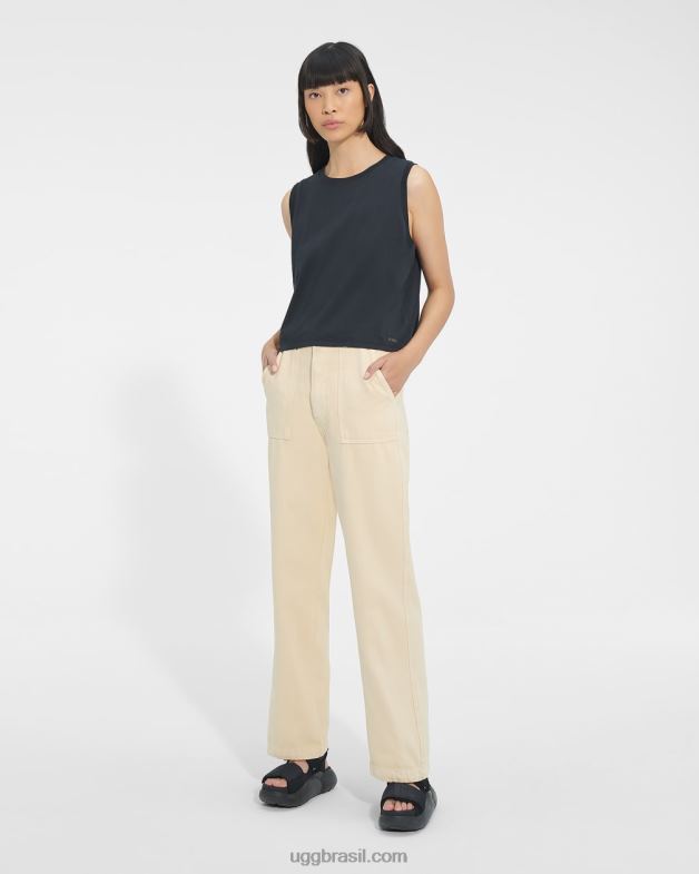 preto 4VTTD1202 UGG mulheres tanque de músculo soni