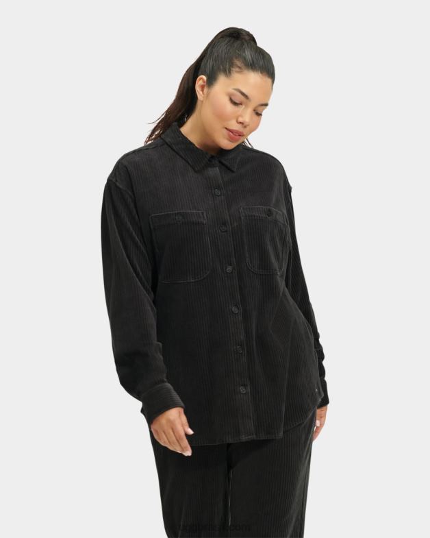 tinta 4VTTD1118 UGG mulheres top de botão angélica