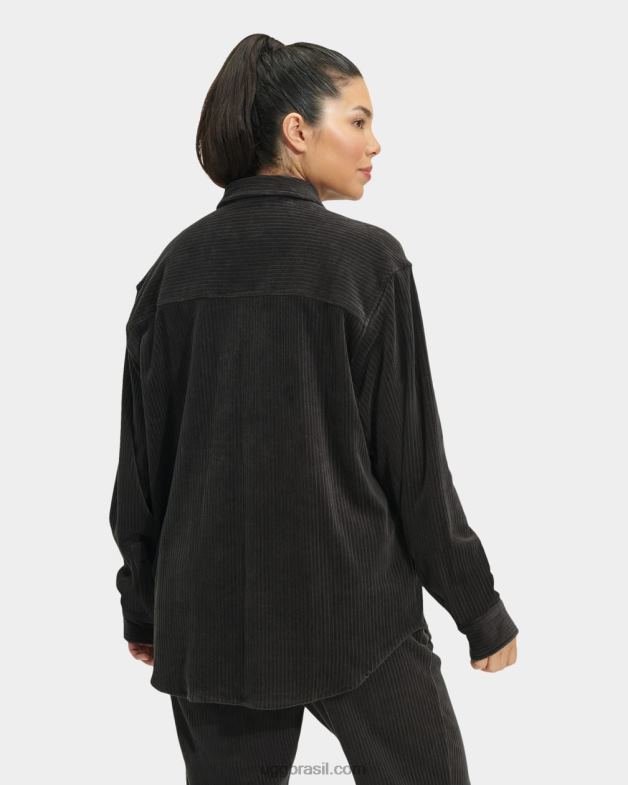 tinta 4VTTD1118 UGG mulheres top de botão angélica