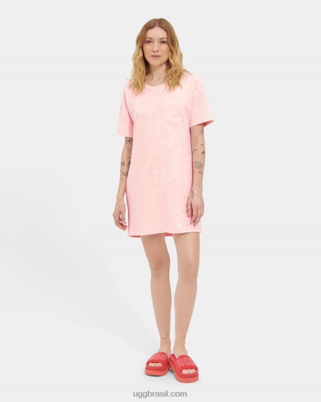 Nimbus Neon Melange 4VTTD1105 UGG mulheres nadia t-shirt vestido melange