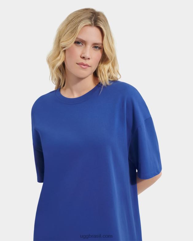azul 4VTTD2196 UGG mulheres vestido camiseta zoey