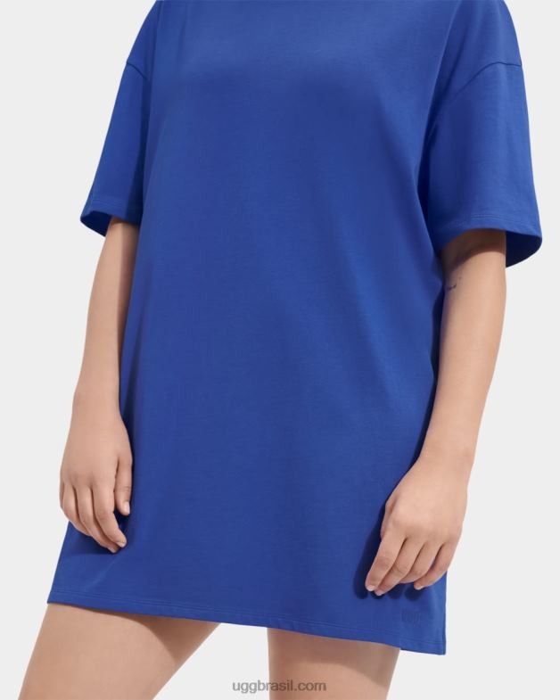 azul 4VTTD2196 UGG mulheres vestido camiseta zoey