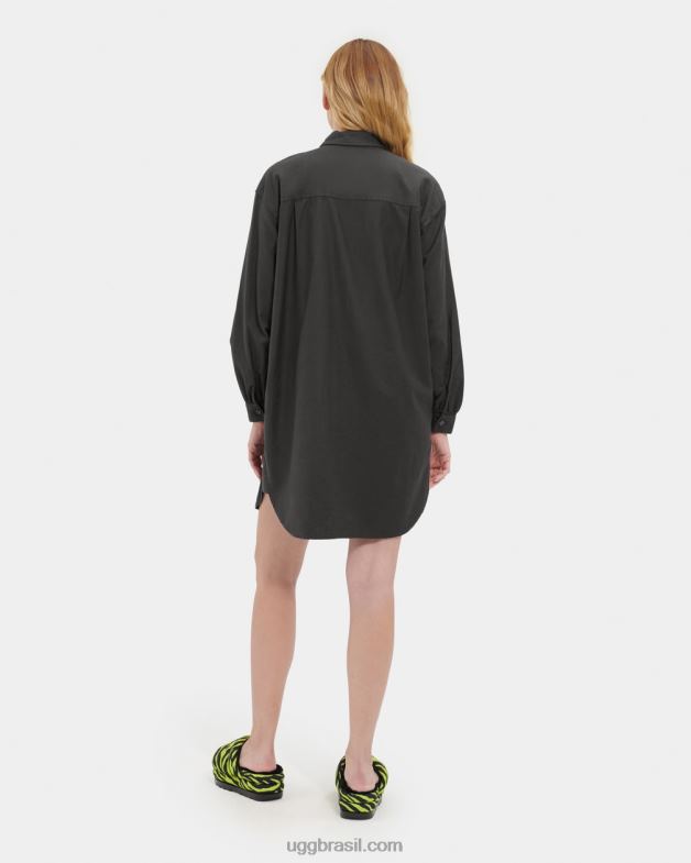 carvão 4VTTD1146 UGG mulheres vestido oversized addley