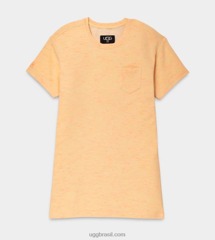 melange neon amarelo 4VTTD1106 UGG mulheres nadia t-shirt vestido melange