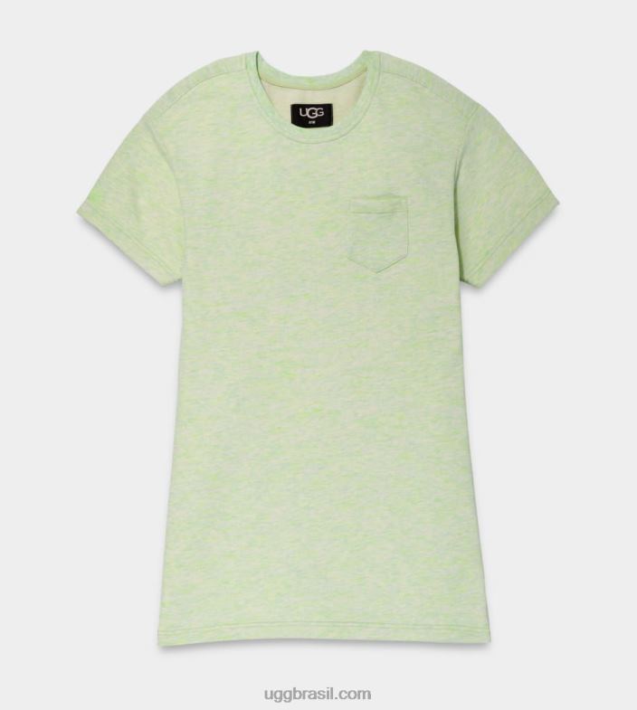 melange neon verde 4VTTD1104 UGG mulheres nadia t-shirt vestido melange