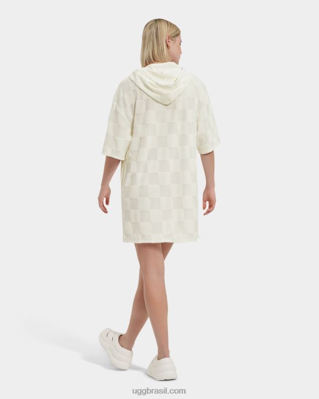 nimbo 4VTTD872 UGG mulheres cheque de vestido com capuz kassey