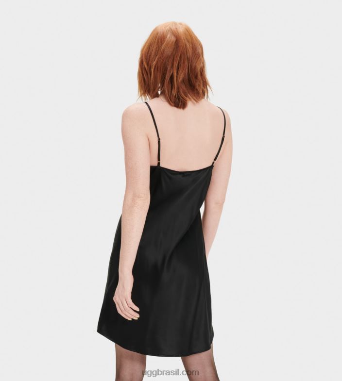preto 4VTTD1320 UGG mulheres vestido deslizante theda