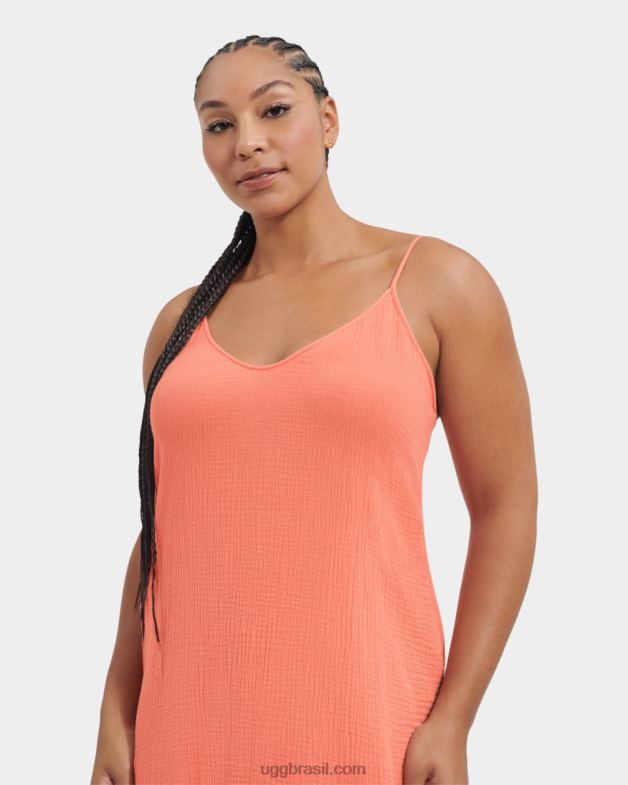 terreno 4VTTD2064 UGG mulheres vestido de aubriela